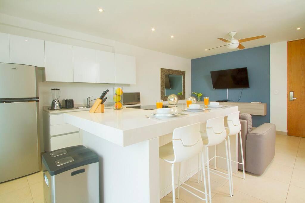 Glamorous 2 Bedroom Apartment / Up To 6 Ppl بلايا ديل كارمن المظهر الخارجي الصورة